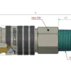 Lüdecke Szybkozłączka gwint zewnętrzny BSP 3/8"