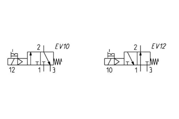 Camozzi Zawór elektromagnetyczny 3/2-drożny