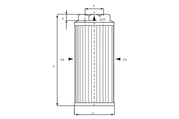 MP Filtri Filtr ssawny 90 µm, 1" BSP