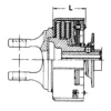 Walterscheid Sprzęgło cierne, Walterscheid, K92/4, 1 3/8 Z6, seria W2500