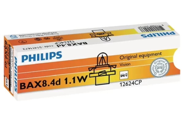 Philips Żarówka sygnalizacyjna 12V 1.1W BX8.4d Philips