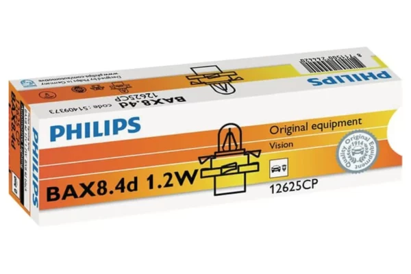 Philips Żarówka sygnalizacyjna 12V 1.2W/16W BX8.4d Philips