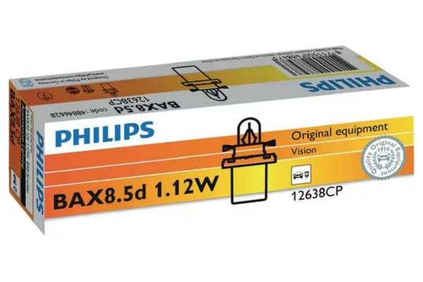 Philips Żarówka sygnalizacyjna 12V 1.1W BX8.5d Philips