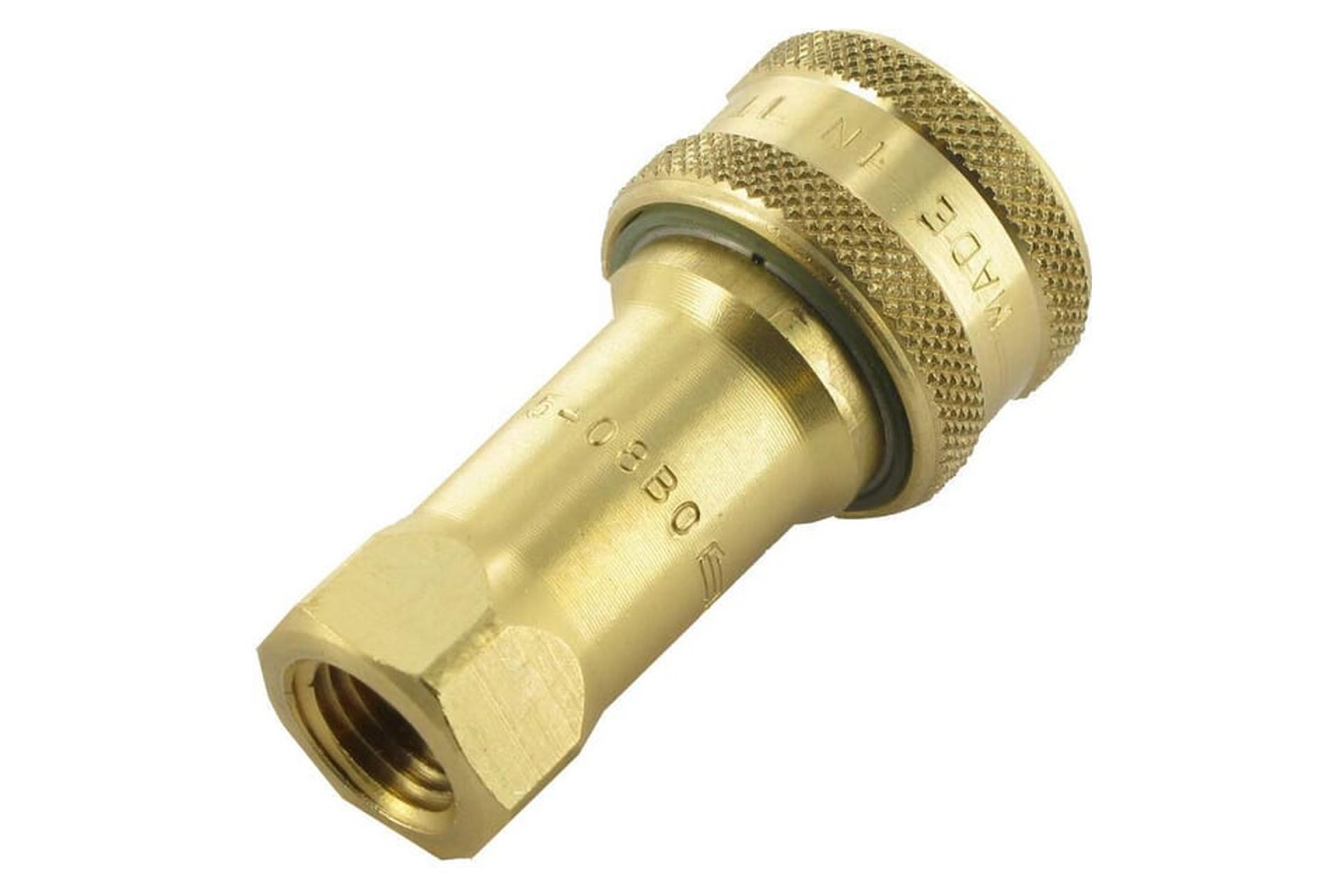 HNV14NPTF5 Szybkozłącze gniazdo 1/4" gwint wew. 1/4" NPT z zaworem