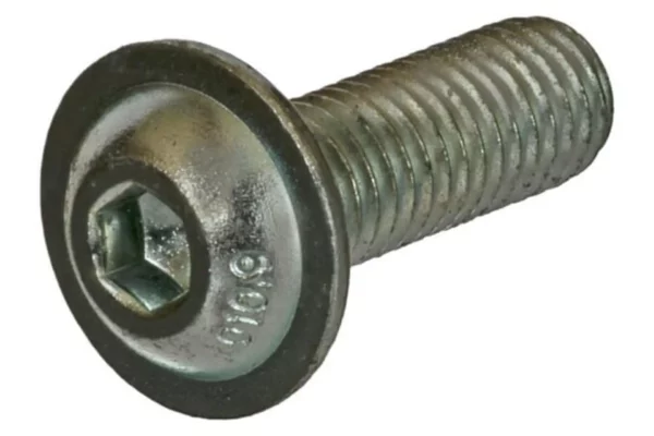 Wkręt grzybkowy M8x12 mm kl. 10.9 ocynk