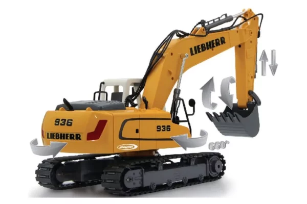 Jamara Koparka Liebherr R936 z łyżką i młotem zdalnie sterowana