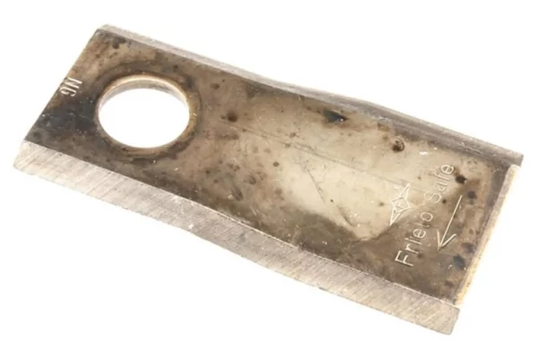 Towar Nożyk kosiarki rotacyjnej prawy 105x48x4.3 mm otwór O 20 mm okrągły pasuje do Kuhn 25 szt.