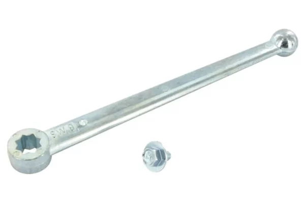 Pister Dźwignia SW9 aluminium prosta