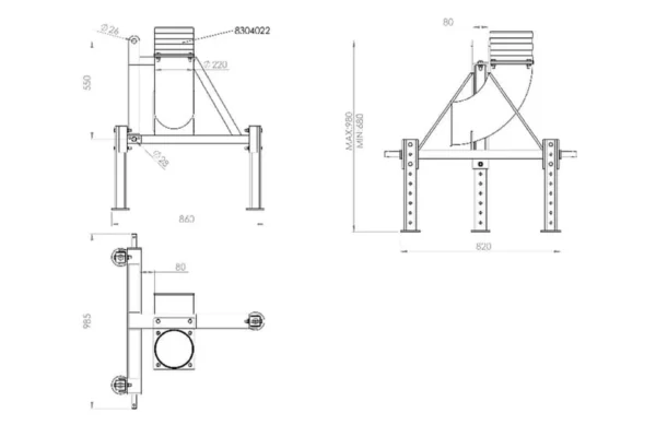 Towar Docking station 8”