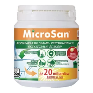 Preparat do szamb i oczyszczalni ściekow MicroSan