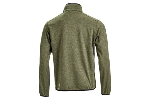 Towar Bluza polarowa z zamkiem 1/2, oliwkowa, 5XL