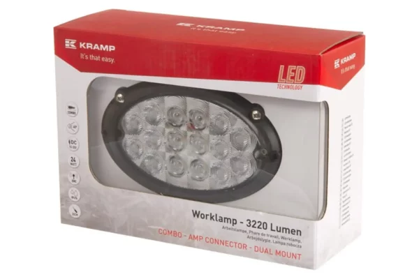Towar Lampa robocza LED, 24W, 3220 lm, owalna, Towar