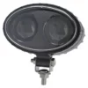Towar Lampa bezpieczeństwa LED, niebieska, 10W, 250lm, owalna, 10-80V, punktowa, 2xLED, Towar