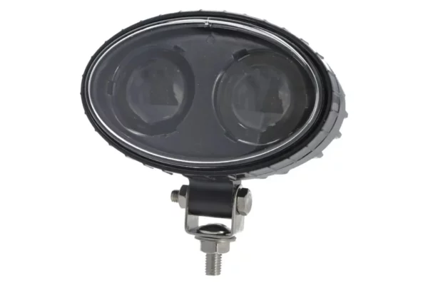 Towar Lampa bezpieczeństwa LED, niebieska, 10W, 250lm, owalna, 10-80V, punktowa, 2xLED, Towar