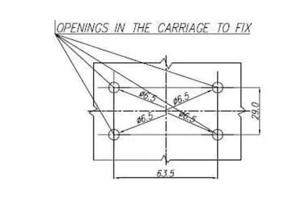 gopart Lampa obrysowa 12/24V 135x83.5x68 mm gopart