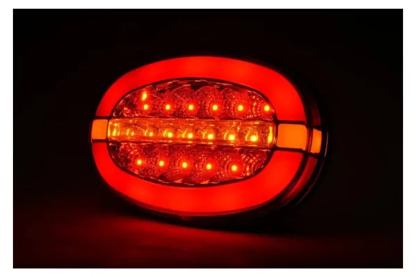 Towar Lampa tylna zespolona owalna LED 12-24V Towar