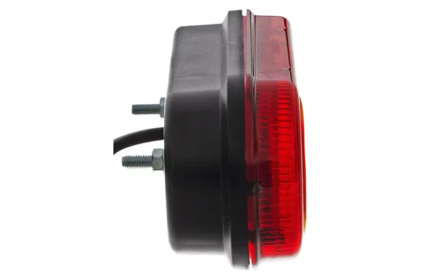 gopart Lampa tylna zespolona LED, lewa prostokątna, 12/24V czerwona/pomarańczowa 205x53.6x80 mm gopart