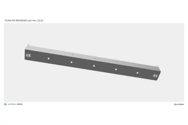 Towar Display bar work lamps Nordic (60x80x895)