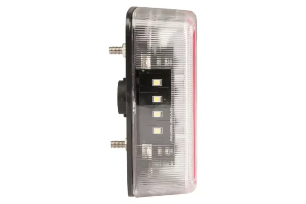 gopart Lampa tylna zespolona LED, 1W, kwadratowa, 12V 5-pinowa 18 LED gopart