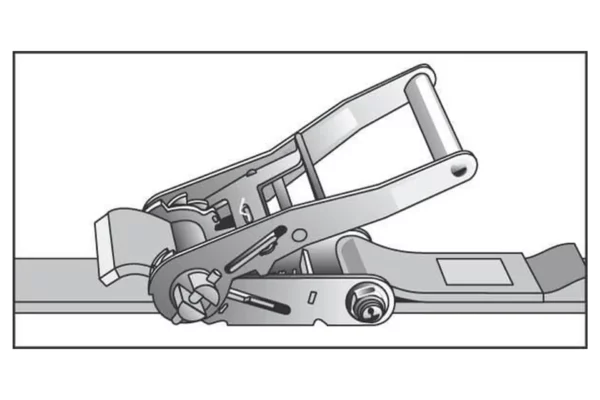 Towar Pas transportowy 50A Towar, kpl. 5 cm / 9 m