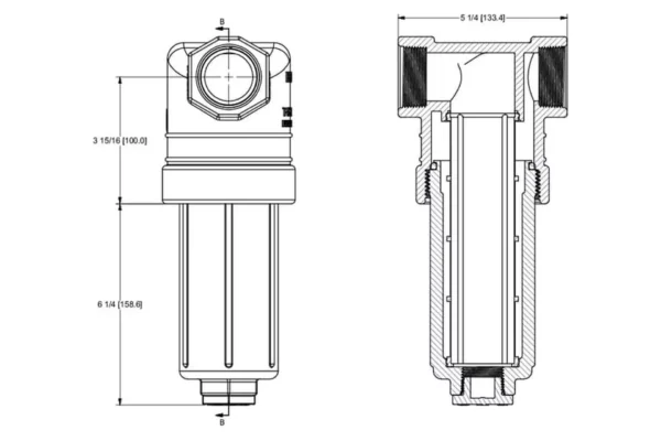 Filtr 1-1/2" 50 oczek