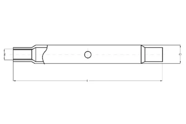 Towar Rura łącznika górnego, M30, 800 mm