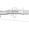 MTD Nóż 40 cm