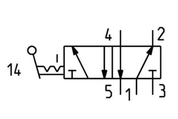 Towar Zaw. ręczny dźwig. 5/2-dr.1/4"