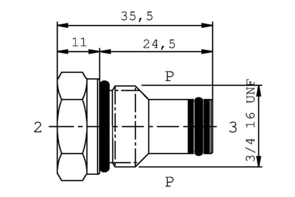 Towar Zatyczka MPP SAE 8-2