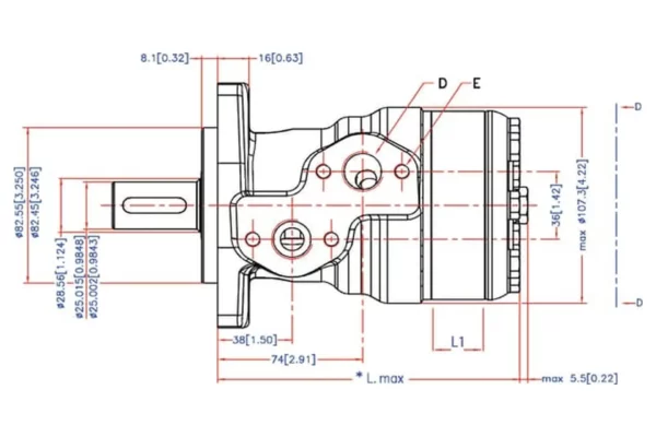 Danfoss Silnik orbitalny