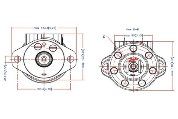 Danfoss Silnik orbitalny