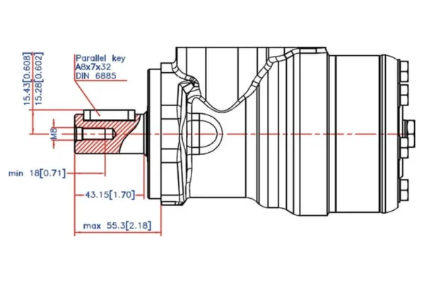 Danfoss Silnik orbitalny