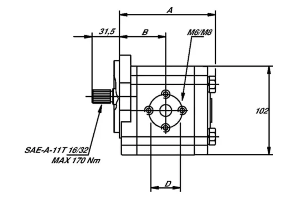 Casappa P.z.PLP20.25-D007S1LEB/EA-N-FS