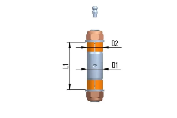 LT Extenderbolt Tuleja stożkowa, D21 x 12