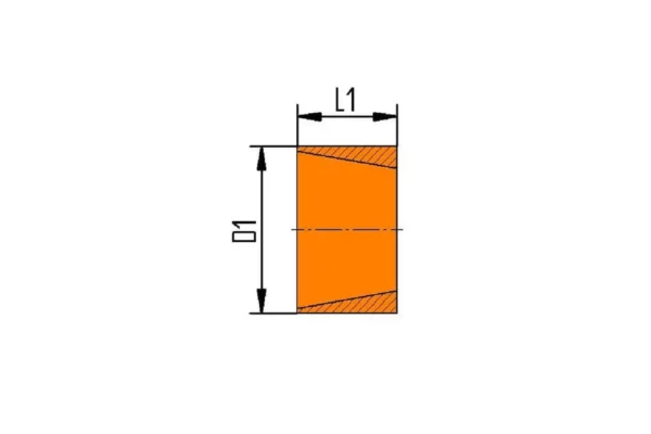 LT Extenderbolt Tuleja stożkowa, D21 x 12