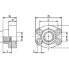 Oleo Tecnica Kołnierz SAE 3000 2.1/2" - 2" GAS