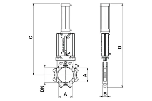 Battioni Pagani Zawór suwakowy 12" pneu. BP LOCKER BiDi