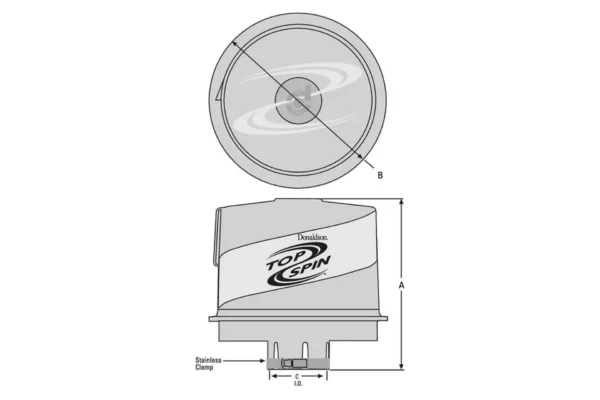 Donaldson Filtr wstępny Top Spin, Donaldson