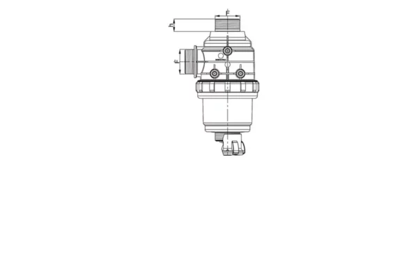 Arag Filtr zasysający 200-260 l 2" AG