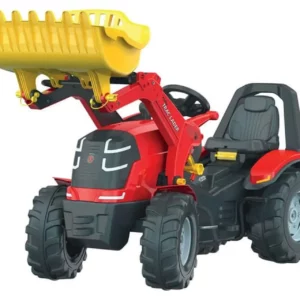 Traktor z napędem na pedały i ładowaczem Premium z hamulcami