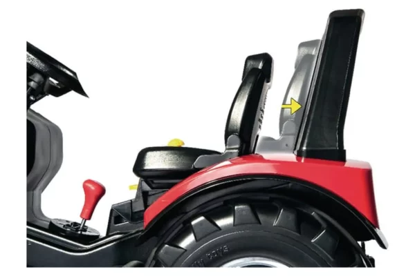 Rolly Toys Traktor z napędem na pedały i ładowaczem Premium z hamulcami, przekładnią wiek od 3 lat RollyX-Trac Rolly Toys
