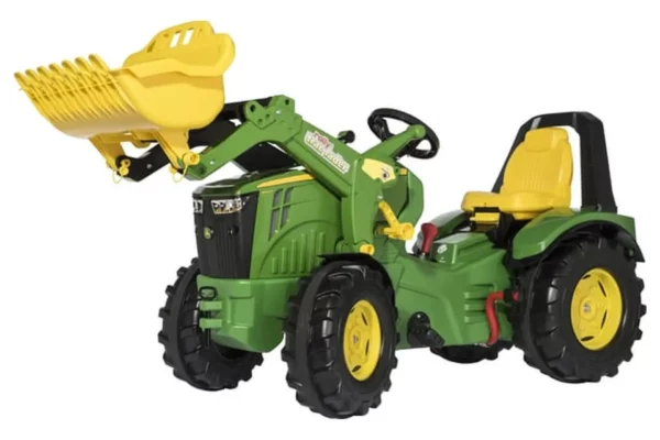 Traktor John Deere 8400R X-Trac z ładowaczem czołowym i hamulcem