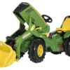 Rolly Toys Traktor John Deere 8400R X-Trac z ładowaczem czołowym i hamulcem