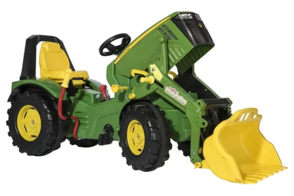 Rolly Toys Traktor John Deere 8400R X-Trac z ładowaczem czołowym i hamulcem