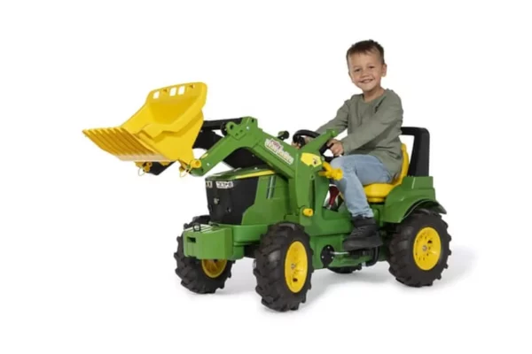 Rolly Toys Traktor John Deere 7310R z ładowaczem czołowym i ogumieniem pneumatycznym