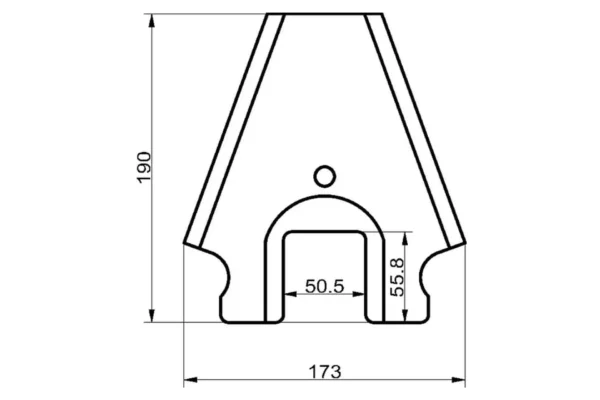 Nóż do przyczepy samozbierającej Schuitemaker