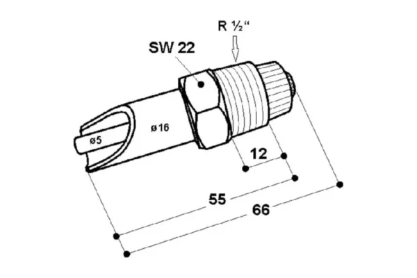 Suevia Poidło smoczkowe model 1290