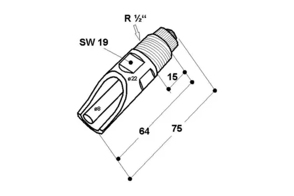 Suevia Poidło smoczkowe model 1292