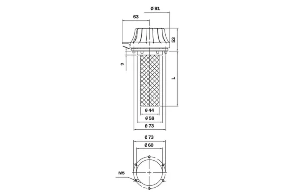 MP Filtri Filtr wentylacyjny i odpowietrzający 10 µm