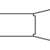 Towar Podkładka metalowo-gumowa, 8,5 x 13,4 x 1,0 mm